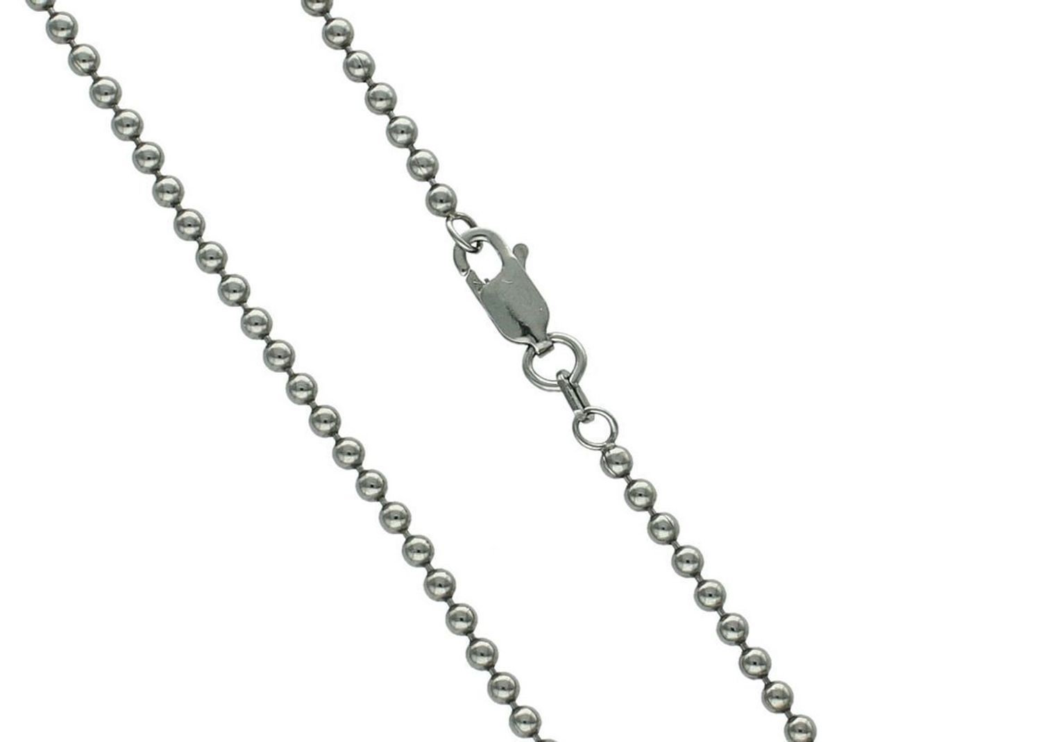 Delikatny naszyjnik damski ze srebra 925 o splocie kulki 2 mm, długość 55 cm. Subtelna i elegancka biżuteria idealna do codziennych i wieczorowych stylizacji.1.jpg